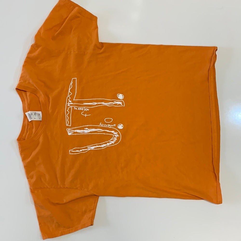 University of Tennessee T shirt supporting Florida boy who made his own shirt.